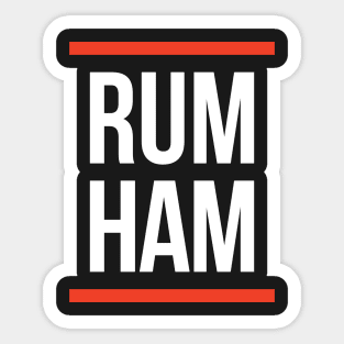 Rum Ham Sticker